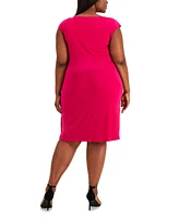 Connected Plus Side-Tab Dress