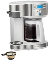 Hamilton Beach 2-Way Programmable Single Serve & 12-Cup Coffee Maker