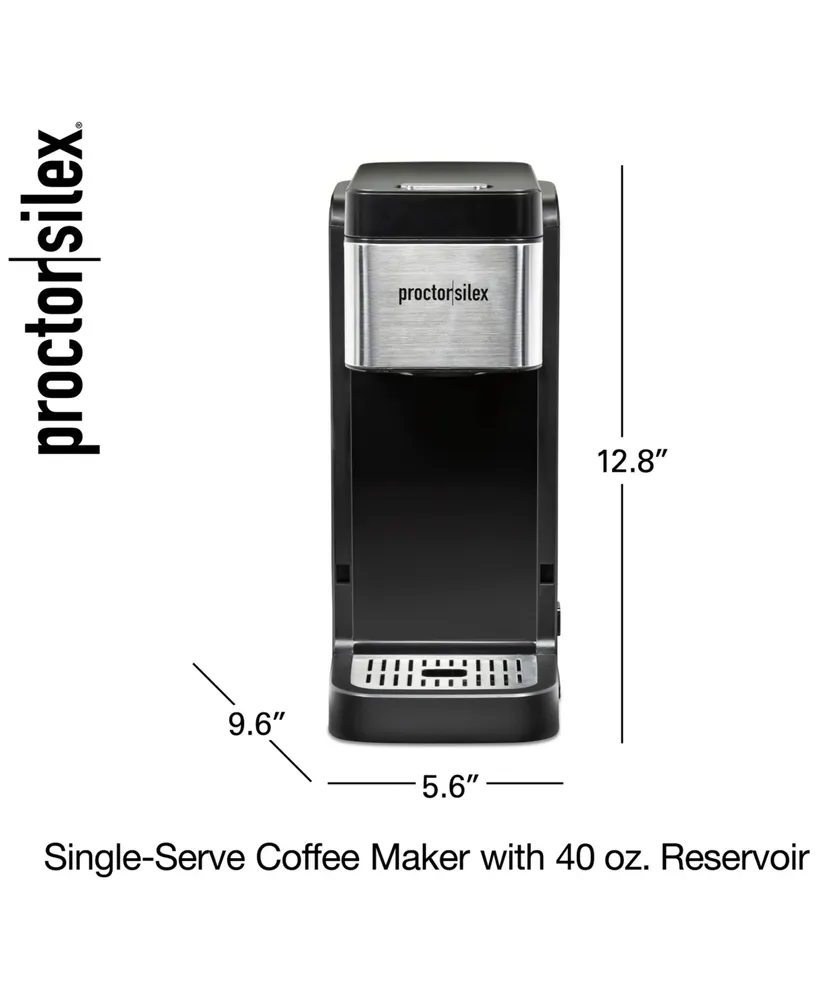 Proctor Silex Single-Serve Coffee Maker with 40-oz. Reservoir