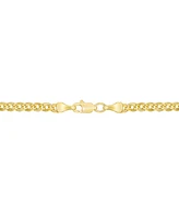 18" Nonna Link Chain Collar Necklace (2-9/10mm) in 14k Gold