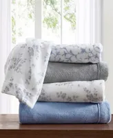 Closeout Laura Ashley Plush Fleece Sheet Sets