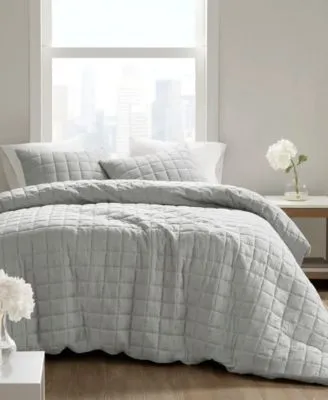 N Natori Cocoon Quilt Top Duvet Cover Sets