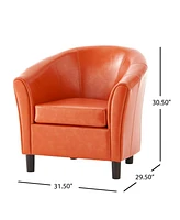 Napoli Transitional Club Chair