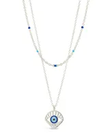 Sterling Forever Alessandra Layered Necklace