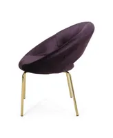 Pincay Modern Glam Accent Chair