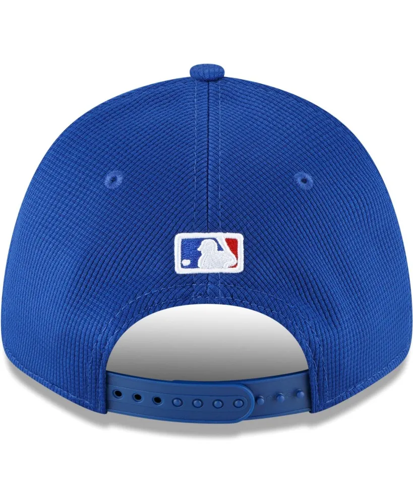 Men's New Era Royal Chicago Cubs 2022 Clubhouse 9FORTY Snapback Hat