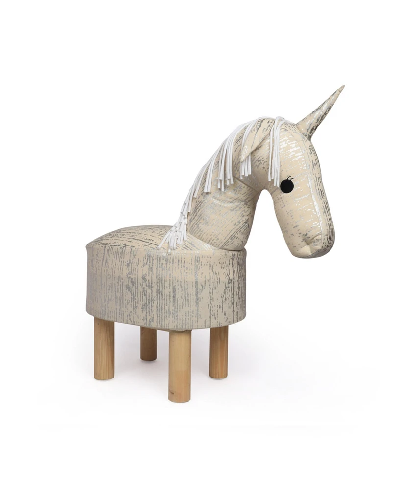 Wendover Contemporary Kids Unicorn Ottoman