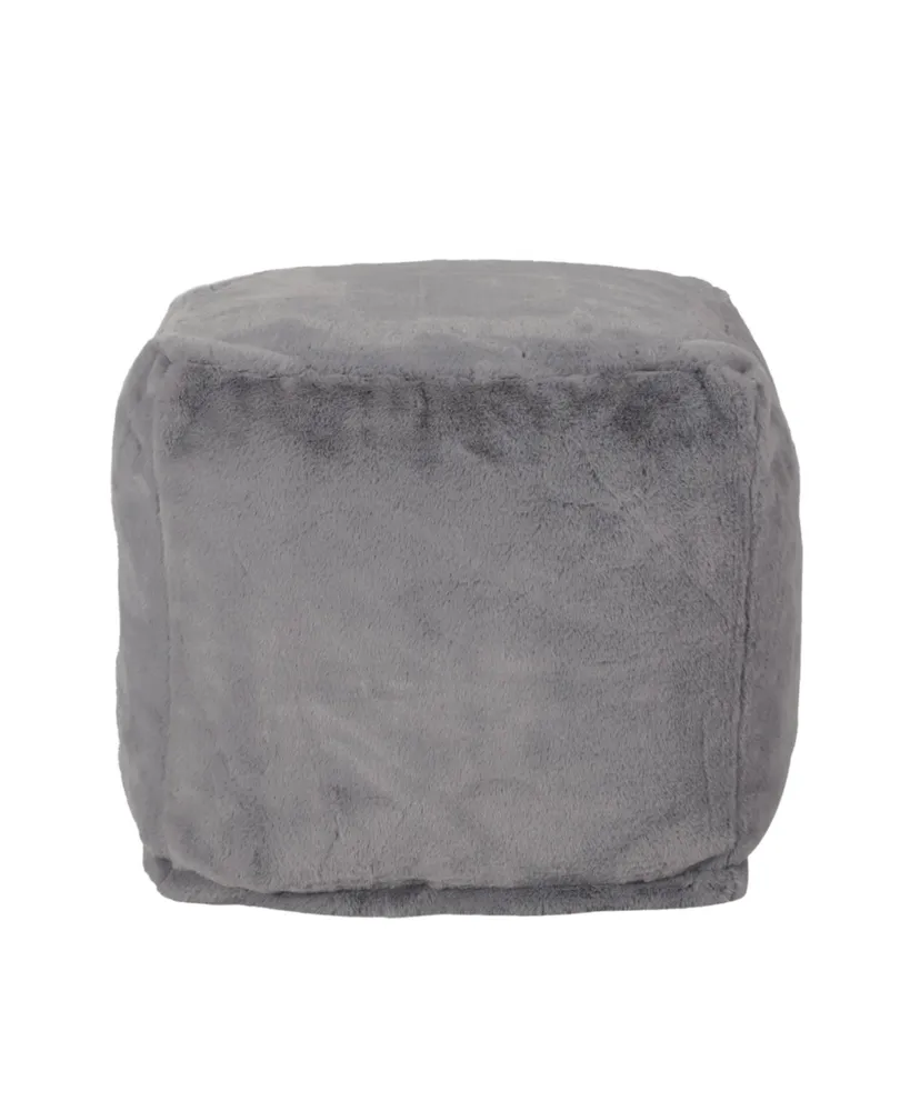 Silkie Modern Glam Cube Pouf