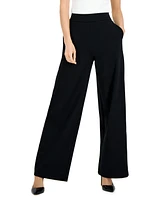 I.n.c. International Concepts Women's High-Rise Wide-Leg Pants, Created for Macy's