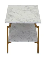 Crown Modern Marble Coffee Table