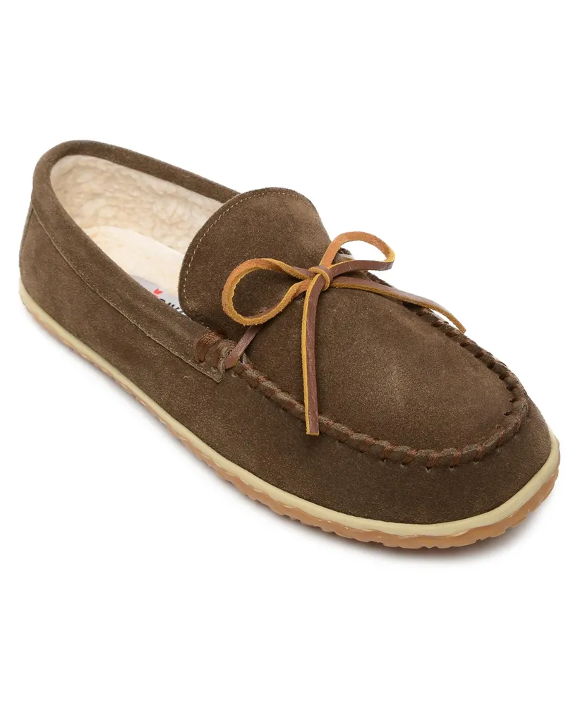 Minnetonka Men's Tomm Moccasin Slippers