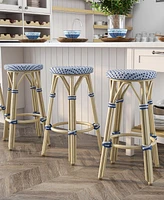 Livio 26" Patio Barstool Set, 2 Piece