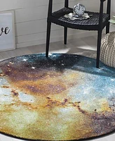 Safavieh Galaxy Gal-109 4' x Round Area Rug