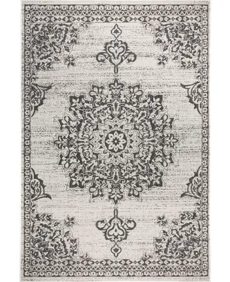 Nicole Miller Patio Country Azalea 1'9" x 2'11" Outdoor Area Rug