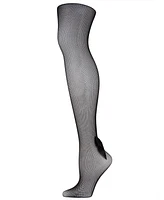 Women's Backseam Bow Fishnet Tights