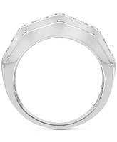 Men's Diamond Multi-Cluster Ring (3 ct. t.w.) 10k Yellow, White or Rose Gold