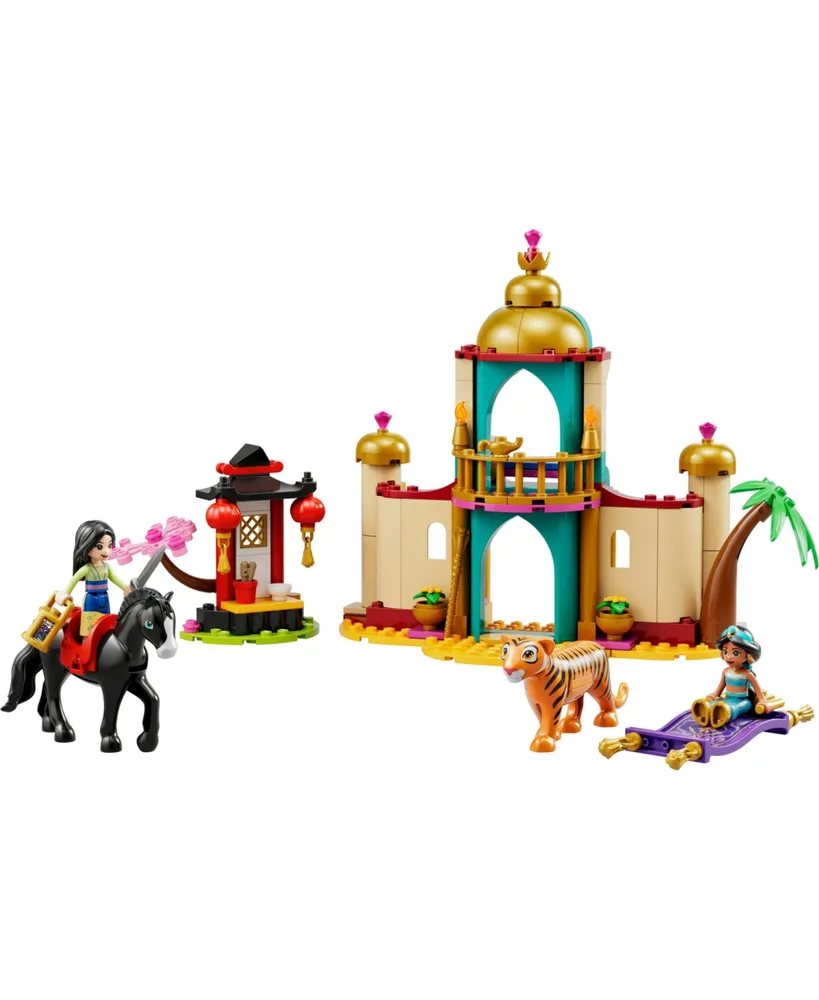 Lego Disney Princess Jasmine and Mulan's Adventure 43208 Building Set, 176 Pieces