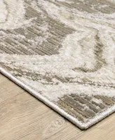 Jhb Design Veil VEI530E 2'3" x 7'6" Runner Area Rug