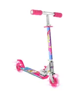 Ozbozz Unicorn Magical Sparkles Foldable Scooter Light Up Wheels