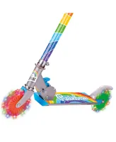 Ozbozz Rainbow Foldable Scooter Light Up Wheels
