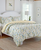 Laura Ashley Meadow Floral -Pc. Duvet Cover Set
