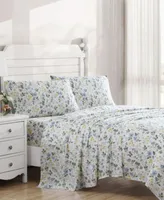 Laura Ashley Meadow Floral Cotton Sateen Sheet Set