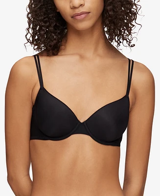 Calvin Klein Women's Sheer Marquisette Lightly Lined Demi Bra QF6068