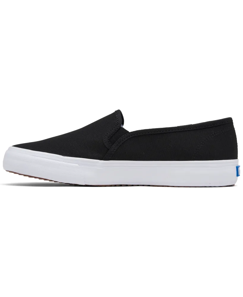 Keds Women's Double Decker Canvas Slip-On Casual Sneakers from Finish Line
