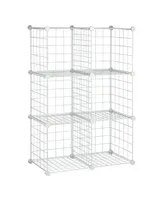 Honey Can Do Modular Mesh Storage Cube, 6 Pack