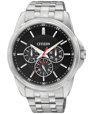 Citizen Men's Stainless Steel Bracelet Watch 42mm AG8340