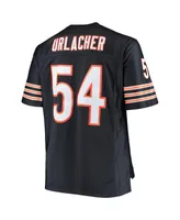 Men's Mitchell & Ness Brian Urlacher Navy Chicago Bears Big and Tall 2001 Retired Player Replica Jersey