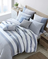 Nautica Fairwater Reversible 2-Pc. Duvet Cover Set, Twin