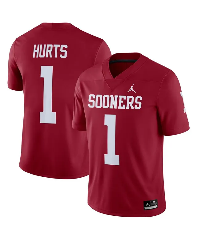 Men's Nike Jalen Hurts Crimson Oklahoma Sooners Alumni Player Jersey