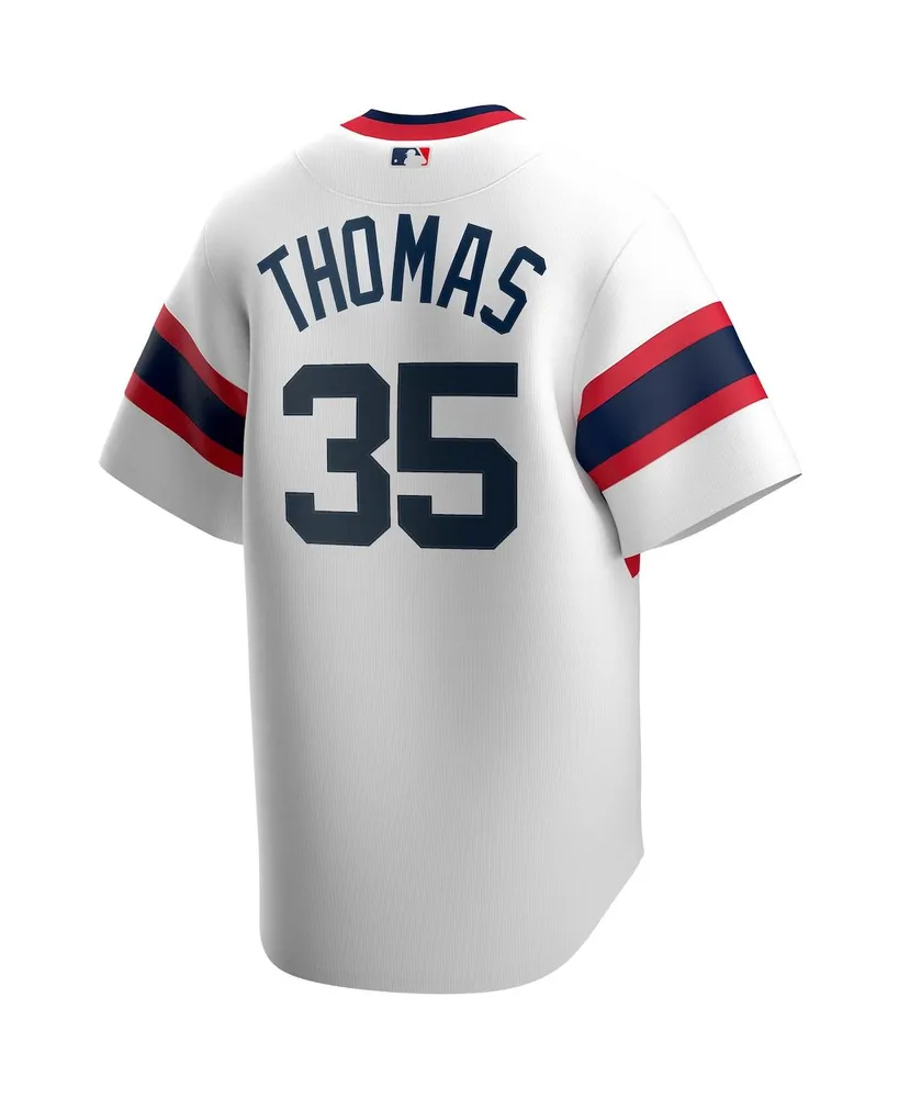 Men's Nike Frank Thomas White Chicago Sox Home Cooperstown Collection Player Jersey