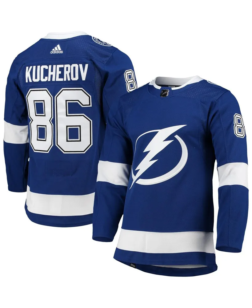 Men's adidas Nikita Kucherov Blue Tampa Bay Lightning Home Authentic Pro Player Jersey