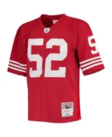 Men's Mitchell & Ness Patrick Willis Scarlet San Francisco 49ers 2007 Legacy Replica Jersey