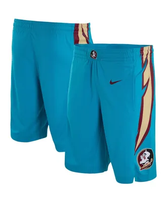 Men's Nike Turquoise Florida State Seminoles Alternative Replica Performance Basketball Shorts