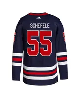 Men's adidas Mark Scheifele Navy Winnipeg Jets 2021/22 Alternate Authentic Pro Player Jersey