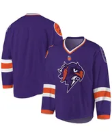 Men's Purple, Orange Halifax Thunderbirds Replica Jersey