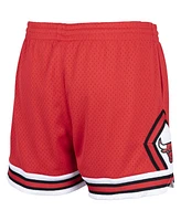 Women's Mitchell & Ness Red Chicago Bulls Jump Shot Shorts