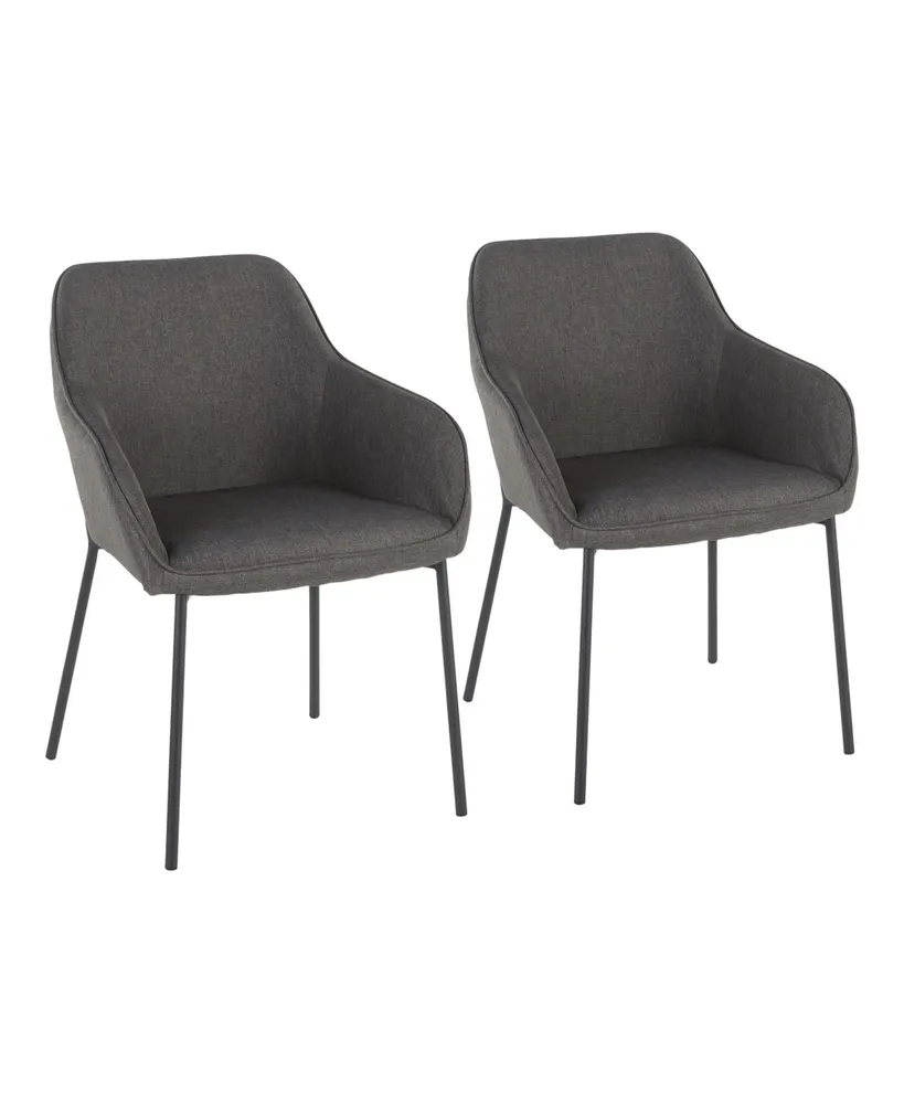 Lumisource Daniella Contemporary Dining Chair, 2 Piece Set