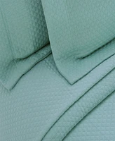 Superior 100% Cotton Diamond Solitaire All-Season -Piece Coverlet Set