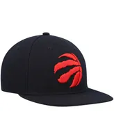 Men's Mitchell & Ness Black Toronto Raptors Ground 2.0 Snapback Hat