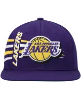 Men's Mitchell & Ness Purple Los Angeles Lakers Retro Bolt Deadstock Snapback Hat