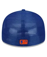 Men's New Era Royal York Mets 2022 Batting Practice Low Profile 59FIFTY Fitted Hat