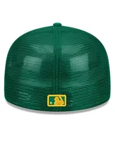 Men's New Era Green Oakland Athletics 2022 Batting Practice 59FIFTY Fitted Hat