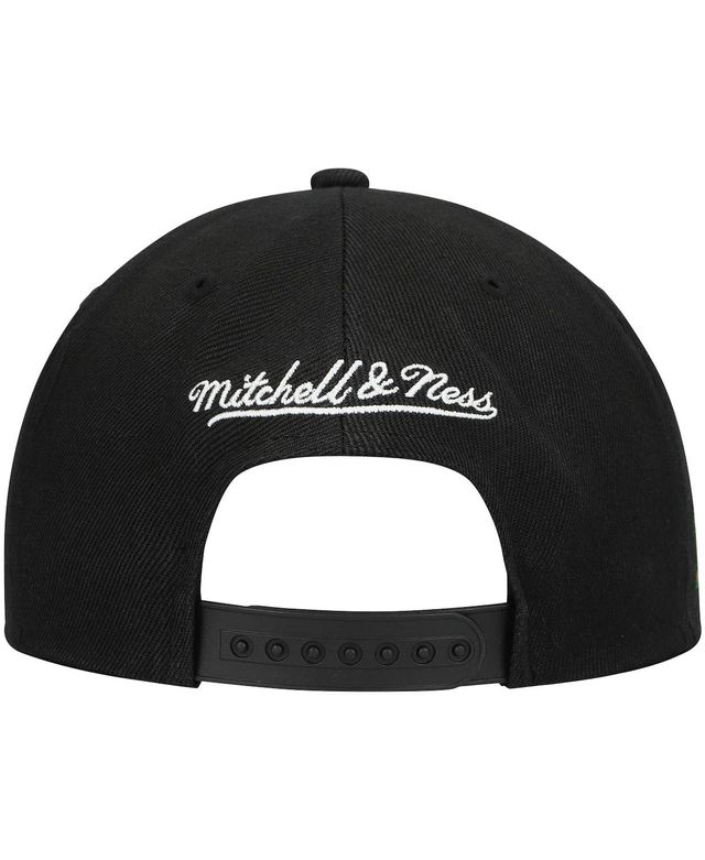 Men's Mitchell & Ness Black Prairie View A&M Panthers Pattern Snapback Hat