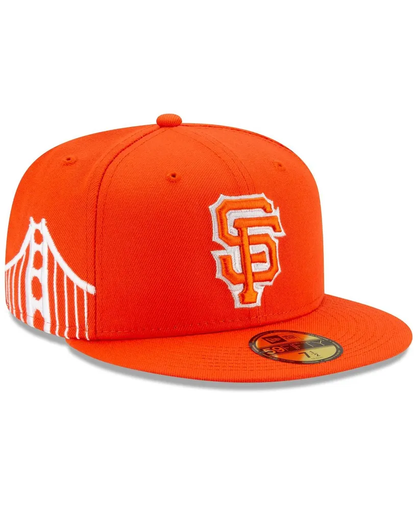 Men's New Era Orange San Francisco Giants City Connect 59FIFTY Fitted Hat