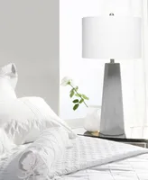 Lalia Home Concrete Pillar Table Lamp