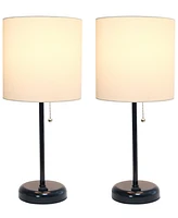 LimeLights Stick Lamp with Charging Outlet